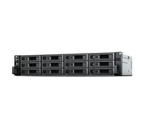 Synology RackStation RS2423RP+ serveur de stockage NAS Rack (2 U) Ryzen Embedded V1780B 8 Go DDR4 0 To DiskStation Manager Noir, Gris