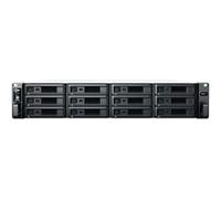 Synology RackStation RS2421+ - Serveur NAS - 12 Baies - rack-montable - SATA 6Gb/s - RAID RAID 0, 1, 5, 6, 10, JBOD - RAM 4 Go - Gigabit Ethernet - iSCSI support - 2U