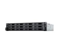 Synology RackStation RS2423RP+ serveur de stockage NAS Rack (2 U) Ryzen Embedded V1780B 8 Go DDR4 0 To DiskStation Manager Noir, Gris