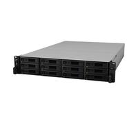 Synology RackStation RS3618XS - Serveur NAS - 12 Baies - rack-montable - SATA 6Gb/s - RAID 0, 1, 5, 6, 10, JBOD, RAID F1 - RAM 8 Go - Gigabit Ethernet - iSCSI support - 2U