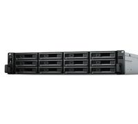 Synology RackStation RS3621RPxs - Serveur NAS - 12 Baies - rack-montable - SATA 6Gb/s - RAID 0, 1, 5, 6, 10, JBOD, RAID F1, disque de réserve 1, disque de réserve 10, disque de réserve 5, 6 disques de