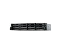 Synology RackStation RS3621RPxs - Serveur NAS - 12 Baies - rack-montable - SATA 6Gb/s - RAID 0, 1, 5, 6, 10, JBOD, RAID F1, disque de réserve 1, disque de réserve 10, disque de réserve 5, 6 disques de