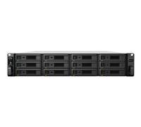 Synology RackStation RS3621RPxs - Serveur NAS - 12 Baies - rack-montable - SATA 6Gb/s - RAID 0 1 5 6 10 JBOD RAID F1 disque de réserve 1 disque de réserve 10 disque de réserve 5 6 disques de secours d