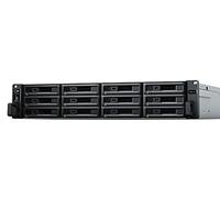 Synology Serveur de stockage Rack (2 U) RS3621XS+ Ethernet/LAN Noir D-1541 (Respecte la structure demandée et reste sous 100 caractères.)