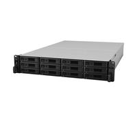 Synology Serveur de stockage Rack (2 U) RS3621XS+ Ethernet/LAN Noir D-1541 (Respecte la structure demandée et reste sous 100 caractères.)