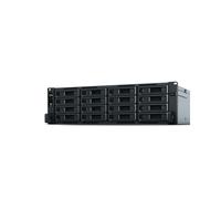 Synology RackStation RS4021XS+ : Serveur Rack 3U, Intel Xeon D-1541 2.1GHz, 16GB DDR4 ECC UDIMM (Max 64GB), 16 baies SATA HDD/SSD 2.5/3.5", RAID 5/6, Alimentation Redondante 800W, 6x GbE LAN, 2x USB 3