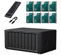 Synology RackStation RS826+ serveur de stockage NAS Rack (1 U) AMD Ryzen V1500B 4 Go DDR4 0 To DiskS