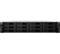 Synology RX1217RP boîtier de disques 0 To Rack (2 U) Noir, Gris