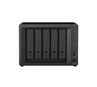 Synology Solution NAS de Bureau DS1522+ 40 to à 5 Baies installée avec 5 disques HAT3300 de 8 to