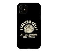 Synonym Rolls... Inscription Amusante pour Enseignant Anglais Grammaire Coque pour iPhone 11