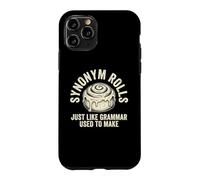 Synonym Rolls... Inscription Amusante pour Enseignant Anglais Grammaire Coque pour iPhone 11 Pro