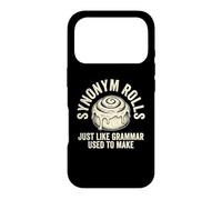 Synonym Rolls... Inscription Amusante pour Enseignant Anglais Grammaire Coque pour iPhone 17 Pro