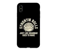 Synonym Rolls... Inscription Amusante pour Enseignant Anglais Grammaire Coque pour iPhone XS Max