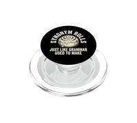 Synonym Rolls... Inscription Amusante pour Enseignant Anglais Grammaire PopSockets PopGrip pour MagSafe