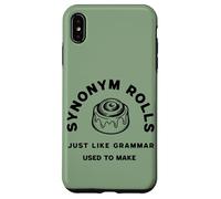 Synonym Rolls, Just Like Grammar Used to Make. Funny Dad Coque pour iPhone XS Max