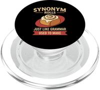 Synonyme de Grammaire Amusant Qui Roule comme Une Grand-mère Pun Teacher PopSockets PopGrip pour MagSafe