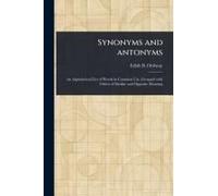 Synonyms And Antonyms