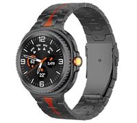 synsing Bracelet de montre en titane compatible avec Samsung Galaxy Watch 8 40 mm/44 mm/8 Classic 46 mm 2025, bracelet de rechange sans espace pour Galaxy Watch 8 pour homme et femme