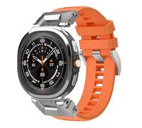 synsing Bracelet de sport robuste pour Galaxy Watch Ultra 7 (26 mm de large), compatible avec Samsung Watch Ultra 47 mm pour homme, avec TPU de qualité supérieure et connecteur métallique en acier