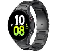 synsing Bracelet en métal en titane de 26 mm pour Galaxy Watch 6 Classic Bracelet 47 mm, 43 mm, 5 Pro 45 mm, Watch 4 Classic, 20 mm No Gap Titan Compatible avec Samsung Galaxy 7/6/5/4/FE 44 mm 40 mm
