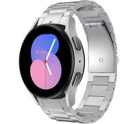 synsing Bracelet en métal en titane de 26 mm pour Galaxy Watch 6 Classic Bracelet 47 mm, 43 mm, 5 Pro 45 mm, Watch 4 Classic, 20 mm No Gap Titan Compatible avec Samsung Galaxy 7/6/5/4/FE 44 mm 40 mm