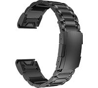 synsing Bracelet en titane de 22 mm compatible avec Fenix 8 47 mm/E 47 mm/7/6 Pro/5 Plus/Forerunner 965 955, bracelet de montre en métal de 26 mm avec fermeture rapide compatible avec Fenix 8 51 mm