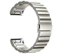 Synsing Bracelet en titane de 26 mm compatible avec Fenix 8 51 mm/Enduro 3 51 mm/7X Pro/Epix Pro 51 mm, 22 mm Bracelet en métal avec fermeture rapide compatible avec Fenix 8 47 mm/E 47 mm/7/6 Pro/5