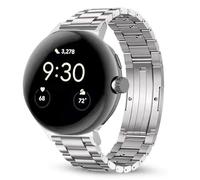 synsing Bracelet en titane sans outil pour Google Pixel 5/4/3 45 mm et 5/4 | Bracelet en métal pour Pixel Watch 45 mm, 41 mm, 40 % plus léger que l'acier, retrait de maillons sans outils