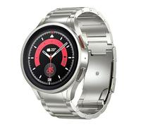 synsing Bracelets en titane de 20 mm compatibles avec Galaxy Watch 7/6/5/4/FE 44 mm 40 mm, bracelet en métal No Gap pour Galaxy 6 Classic Band 47 mm 43 mm/5 Pro 45 mm/4 Classic pour homme, 20mm