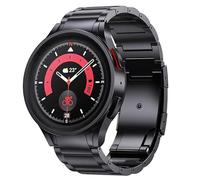 synsing Bracelets en titane de 20 mm compatibles avec Galaxy Watch 7/6/5/4/FE 44 mm 40 mm, bracelet en métal No Gap pour Galaxy 6 Classic Band 47 mm 43 mm/5 Pro 45 mm/4 Classic pour homme, 20mm