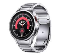 synsing Bracelets en titane de 20 mm compatibles avec Samsung Galaxy Watch 7/6/5/4/FE 44 mm 40 mm, bracelet en métal No Gap pour Galaxy 6 Classic Band 47 mm 43 mm/5 Pro 45 mm/4 Classic pour homme