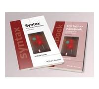 Syntax A Generative Introduction 4e The Syntax Workbook 2e Set by Andrew University of Arizona Carnie Andrew University of Arizona Carnie (Auteur)