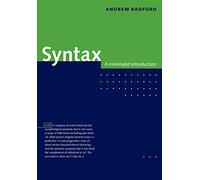 Syntax: A Minimalist Introduction