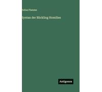 Syntax der Blickling Homilies