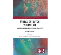 Syntax of Dutch Volume VII