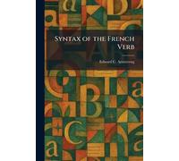 Syntax of the French Verb