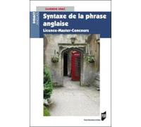 Syntaxe de la phrase anglaise: Licence-maîtrise-concours