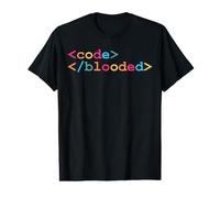 Syntaxe des données du développeur Code-Blooded Funny T-Shirt Graphique avec Valeur