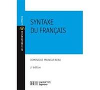 Syntaxe du français: N°29 2ème édition