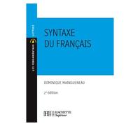 Syntaxe du français – N°29 – 2ème édition – Hachette Pratique