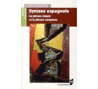 Syntaxe espagnole - Pur - Presses Universitaires Rennes - broché - Essai