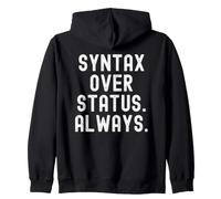 Syntaxe sur Le statut Toujours état d'esprit motivationnel Sweat à Capuche