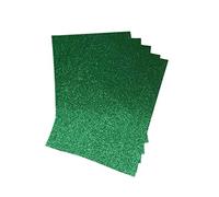 Syntego A4 épais doux au toucher pailleté papier sans perte 150 g/m²/40 lb 10 feuilles (vert)