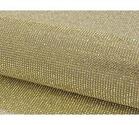 Syntego Feuille de strass auto-adhésive, grande 40 cm x 24 cm (17 "x 10"), strass en cristal super brillant (doré)