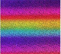 Syntego Feuilles de superposition de vinyle holographique arc-en-ciel à paillettes auto-adhésives, autocollants stratifiés 12x12 pouces, 10 feuilles