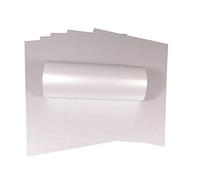Syntego Lot de 10 feuilles de papier cartonné A4 argenté glacé avec paillettes nacrées décoratives double face 300 g/m²