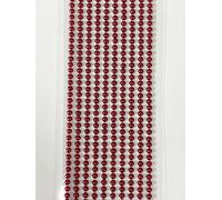 Syntego Lot de 500 mini perles autocollantes rondes à dos plat - 3 mm - Rouge roi