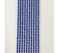 Syntego Lot de 500 mini perles autocollantes rondes à dos plat Bleu roi 3 mm