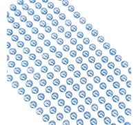 Syntego Lot de 500 mini perles autocollantes rondes à dos plat Lilas 3 mm