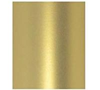 Syntego Papier de scrapbooking nacré décoratif 12" x 12" double face 120 g/m² (or véritable)